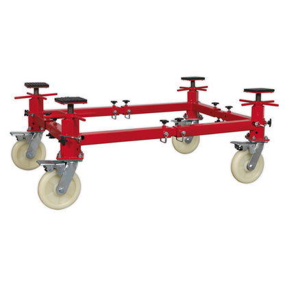 Sealey VMD002 Vehicle Moving Dolly 4-Post 900kg Sealey