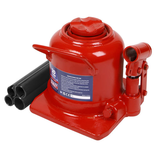 Sealey BJ20LE Low Profile Telescopic Bottle Jack 20 Tonne Sealey