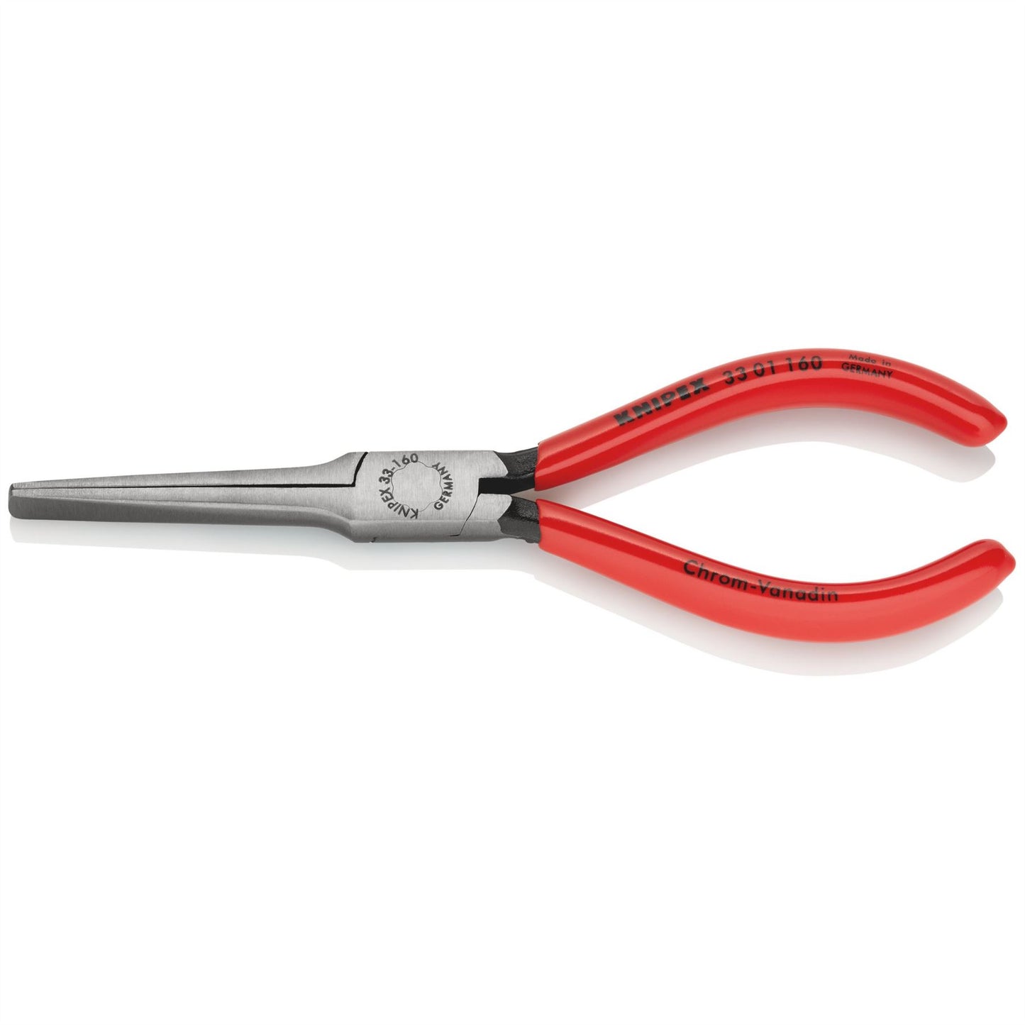 Knipex 55754 33 01 160 Duckbill Pliers plastic coated black atramentized 160mm Knipex