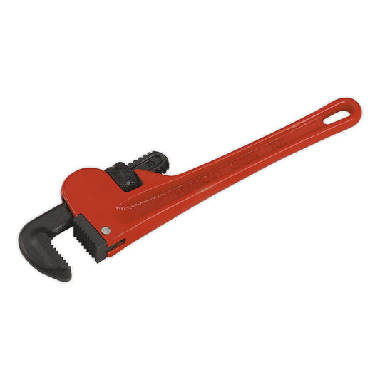 Sealey AK5102 Pipe Wrench European Pattern 250mm Cast Steel Sealey