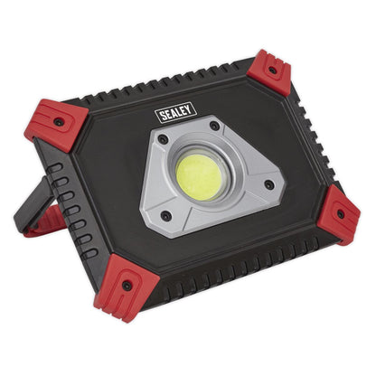 Sealey LED184 Rechargeable Portable Floodlight & Power Bank 20W COB LED Sealey