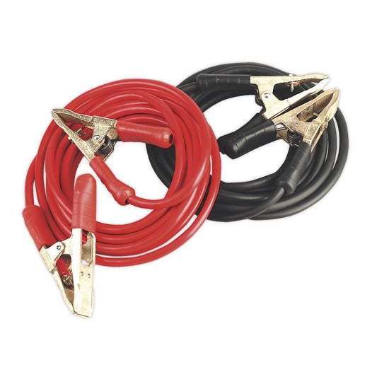 Sealey SBC50/6.5/EHD Booster Cables Extra-Heavy-Duty Clamps 50mm² x 6.5m Copper 900A Sealey