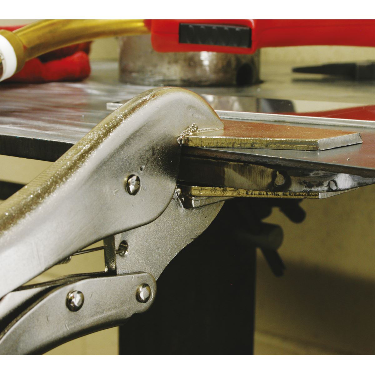 Sealey AK67 'C' Clamp & Welding Clamp Set 3pc Sealey