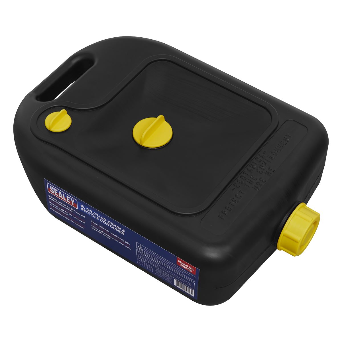 Sealey DRP06 Oil/Fluid Drain & Recycle Container 6L Sealey