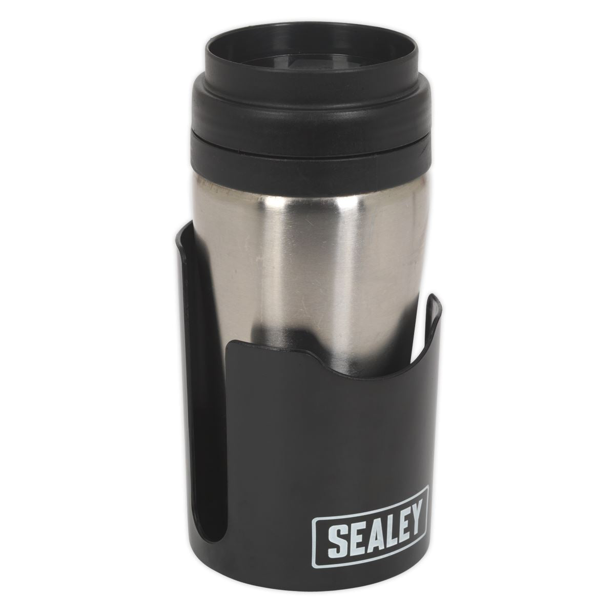 Sealey APCHB Magnetic Cup/Can Holder - Black Sealey