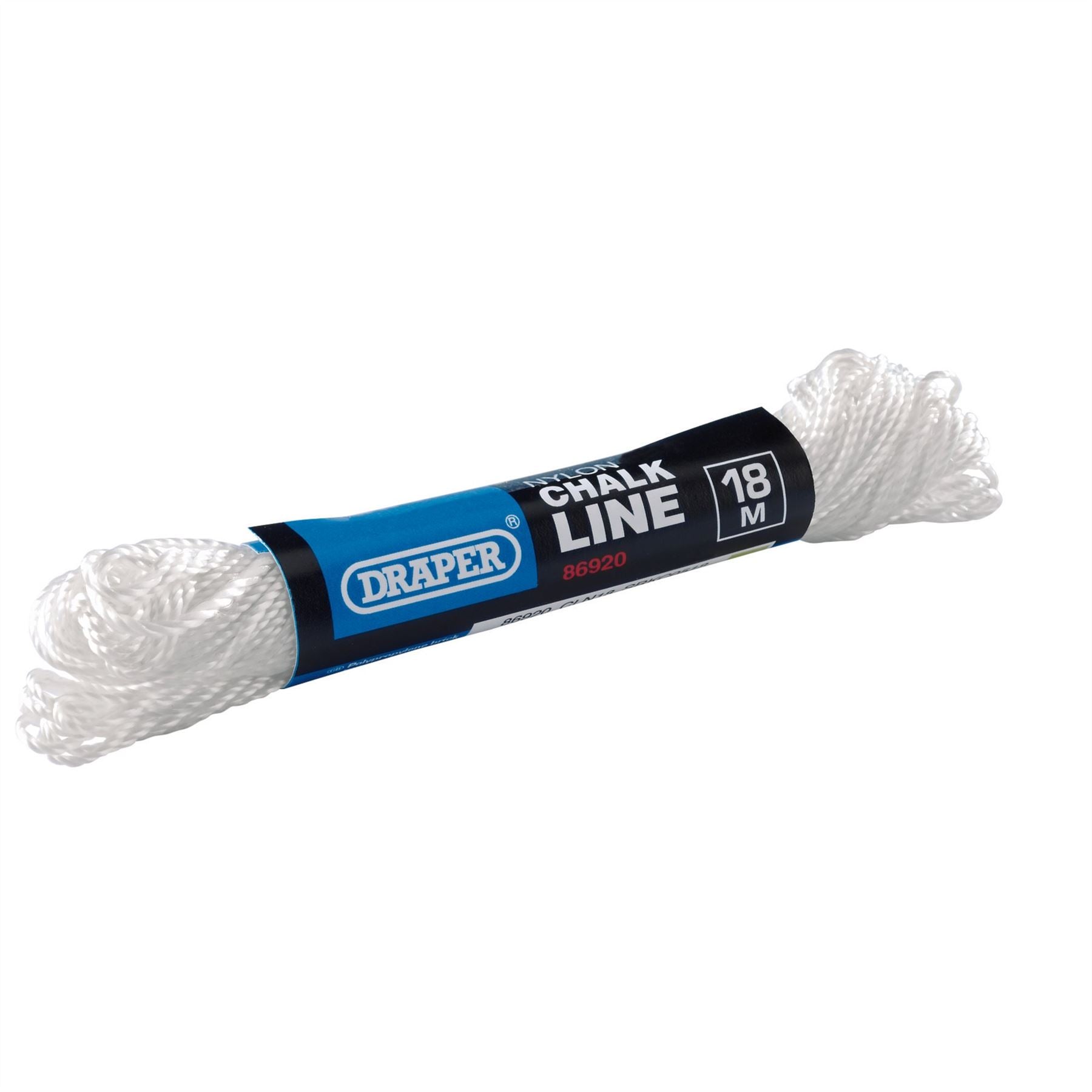 Draper 86920 Nylon Chalk Line 18m White Draper