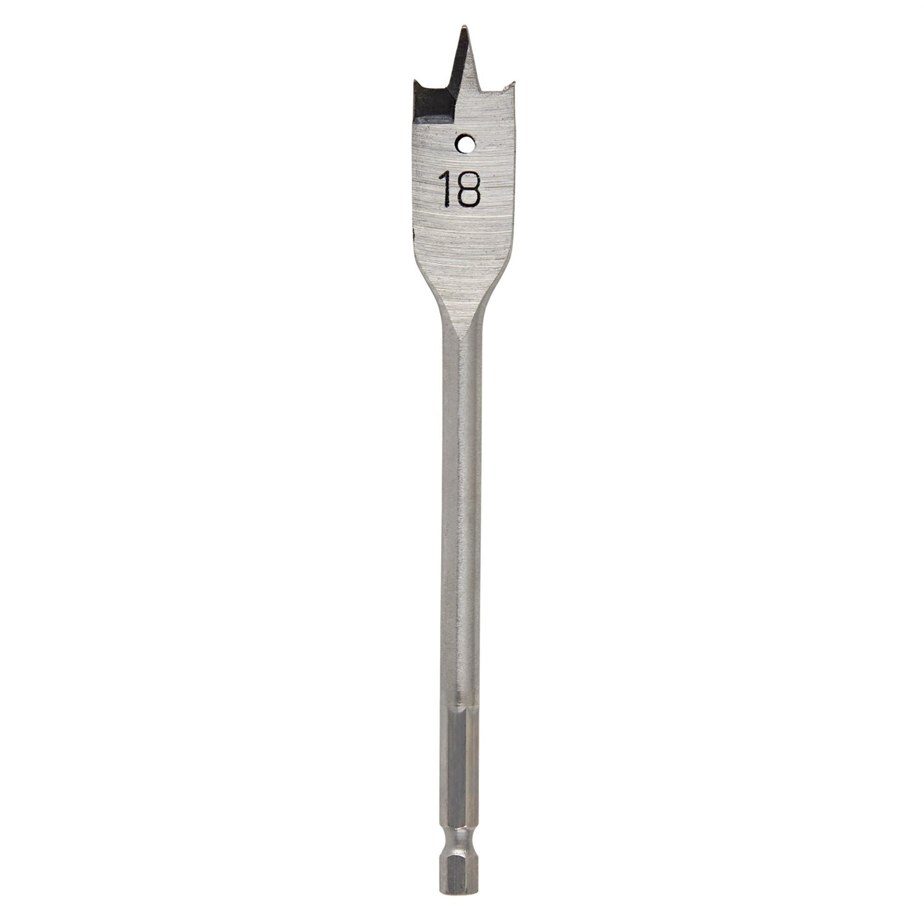 Draper 41511 Flat Wood Drill Bit 18 x 152mm Draper