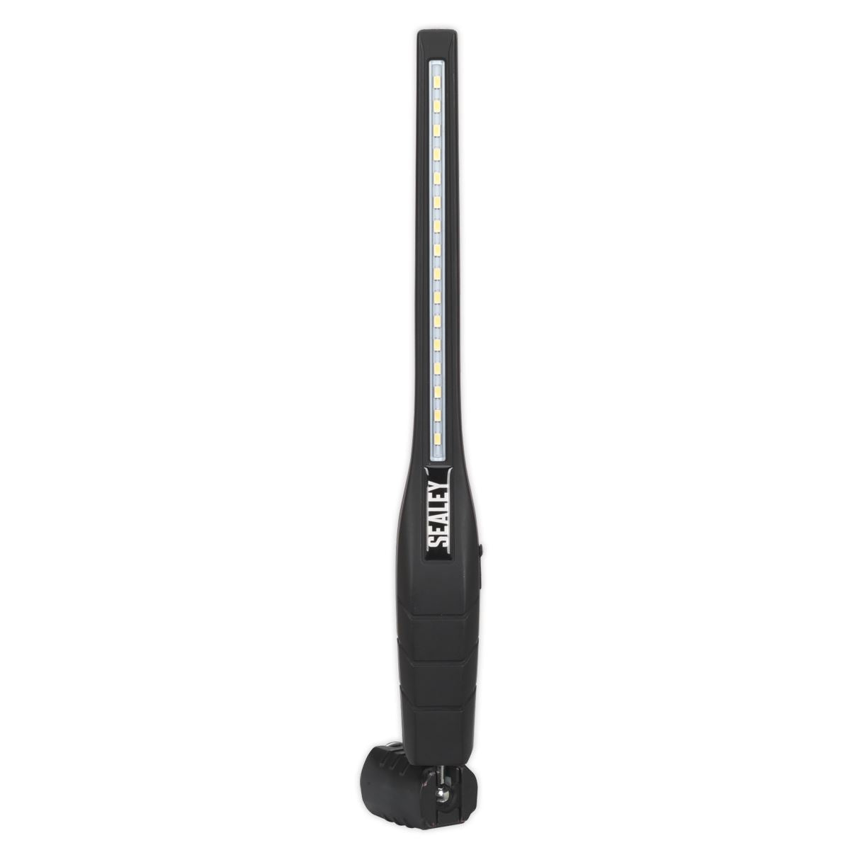 Sealey LED3604 Rechargeable 360° Slim Inspection Light 8W & 1W SMD LED Black Lithium-ion Sealey