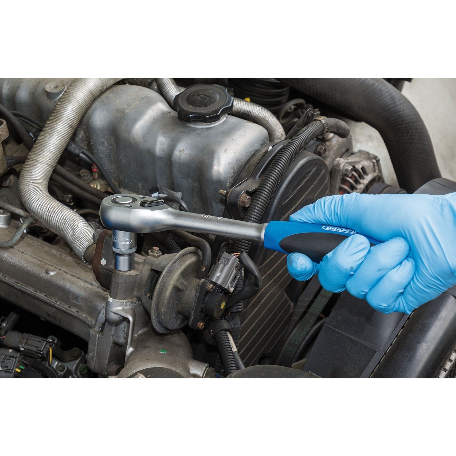 Draper 16362 Metric Socket Set 1/2" Sq. Dr. 24 Piece Draper