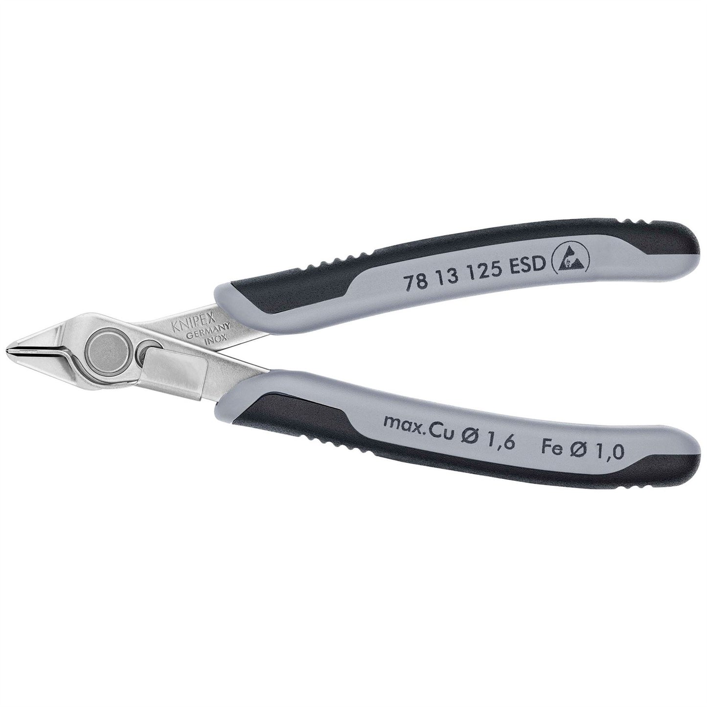 Knipex 55310 78 13 125 Electronic Super Knips® with multi-component grips 125mm Knipex