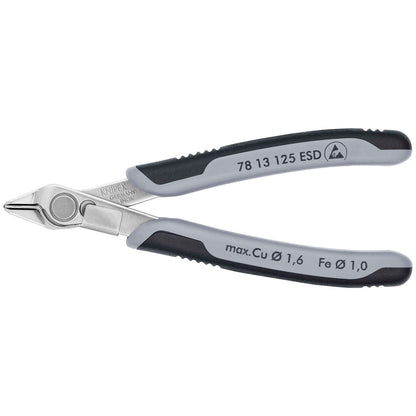 Knipex 55310 78 13 125 Electronic Super Knips® with multi-component grips 125mm Knipex