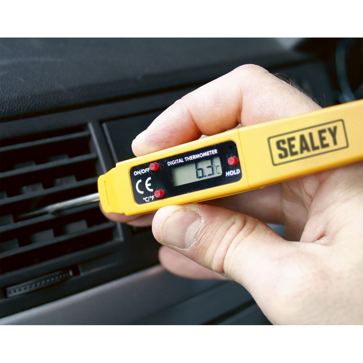Sealey VS906 Mini Digital Thermometer Sealey