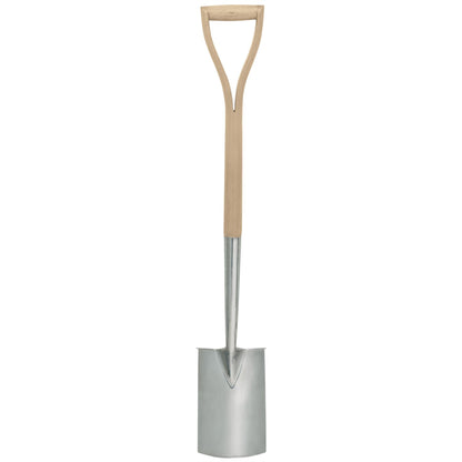 Draper 99012 Heritage Stainless Steel Border Spade with Ash Handle Draper