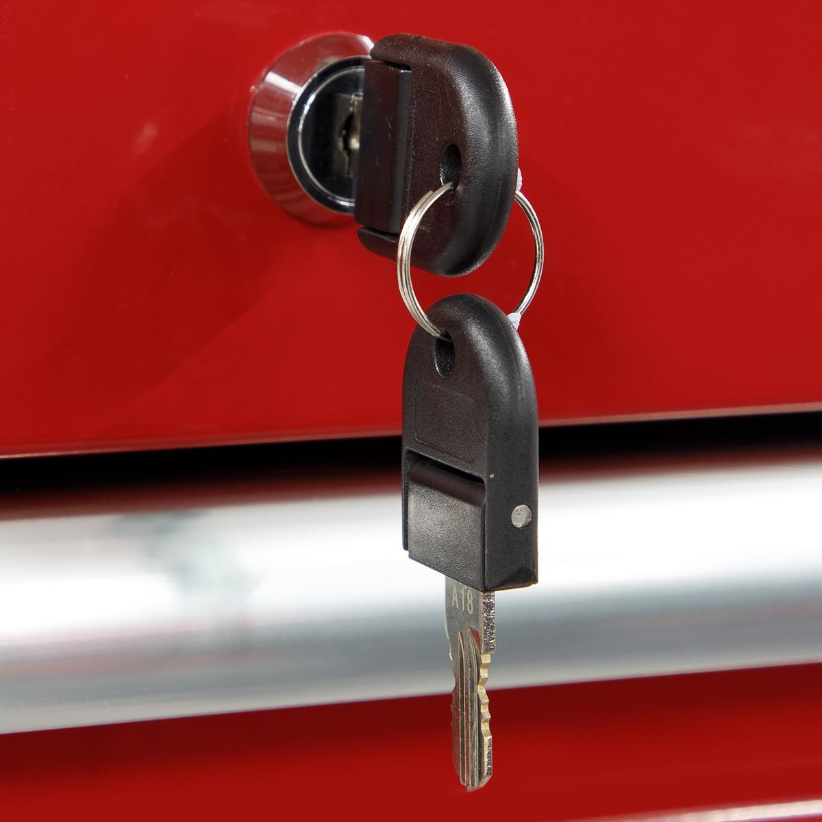 Sealey AP41120 Rollcab 12 Drawer with Ball-Bearing Slides Heavy-Duty - Red Sealey