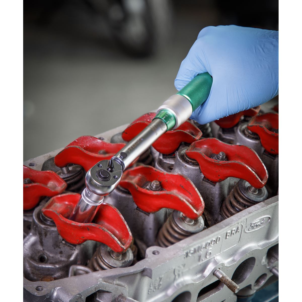 Sealey STW901 Torque Wrench Micrometer Style 1/4"Sq Drive 5-25Nm - Calibrated Sealey