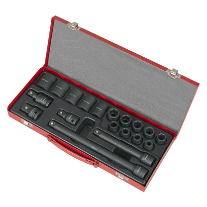 Sealey AK5619M Impact Socket Set 19pc 1/2"Sq Drive Metric Sealey