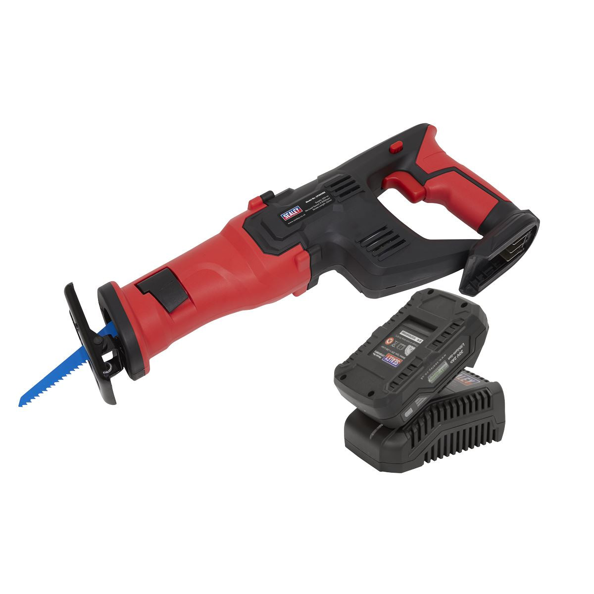 Sealey CP20VRSKIT1 Cordless Reciprocating Saw Kit 20V 2Ah SV20 Series Sealey