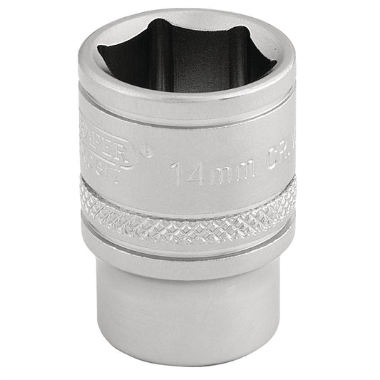 Draper 16540 6 Point Metric Socket 3/8" Sq. Dr. 14mm Draper