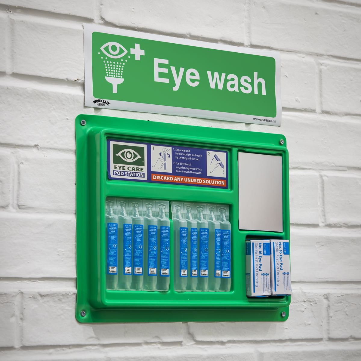 Sealey EWS02 Eye/Wound Wash Station Sealey