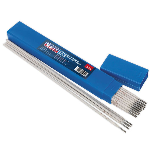Sealey WESS1025 Welding Electrodes Stainless Steel Ø2.5 x 300mm 1kg Pack Sealey