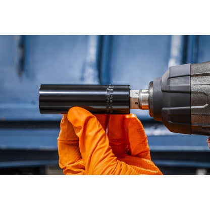 Sealey AK685 Impact Socket Set 16pc Deep 1/2"Sq Drive Metric/Imperial Sealey