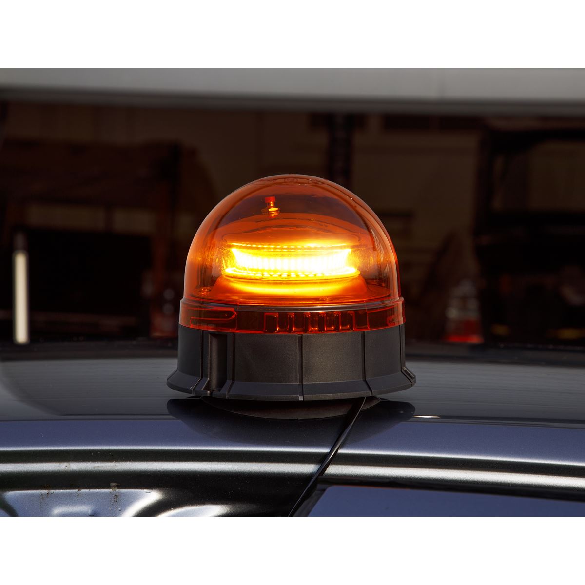 Sealey WB954LED Warning Beacon 20W SMD LED 12/24V Magnetic Base Sealey