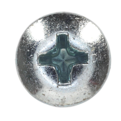 Sealey SDPH4819 Self-Drilling Screw 4.8 x 19mm Pan Head Phillips Zinc Pack of 100 Sealey