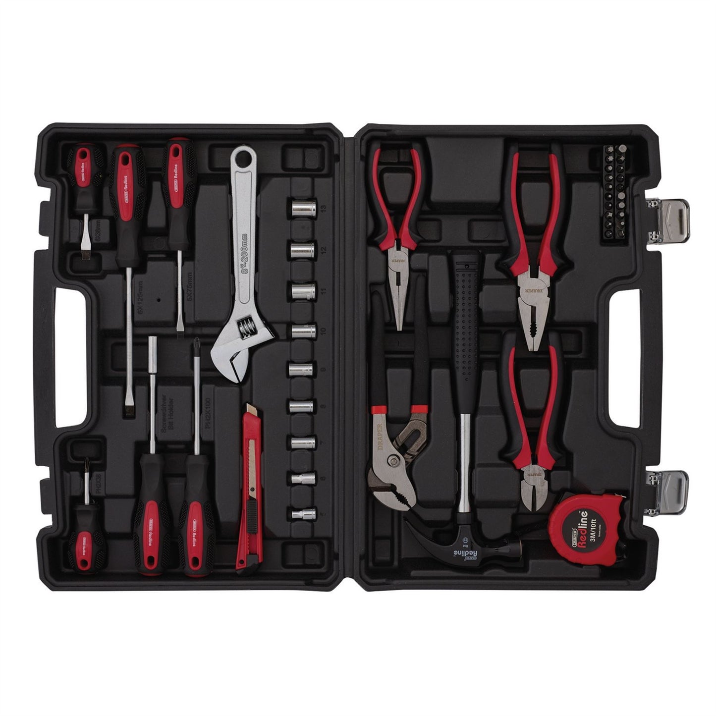 Draper 70382 Redline® Home Essential Tool Kit 43 Piece Draper