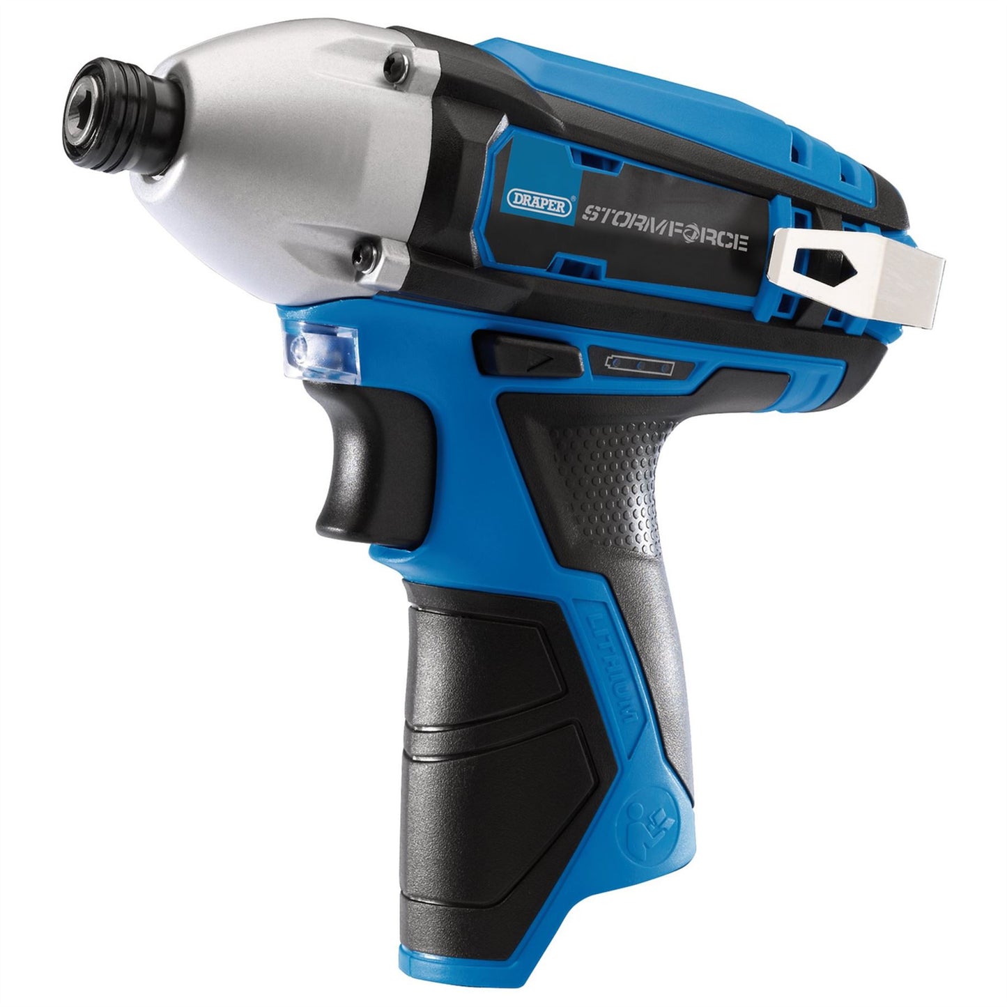 Draper 17132 Storm Force® 10.8V Power Interchange Impact Driver 1/4" Hex. Sold Bare Draper