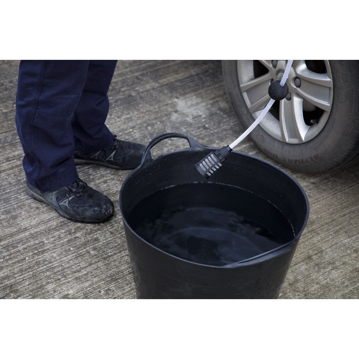 Sealey CP20VPWKIT Cordless Pressure Washer Kit 20V SV20 Series - 2 Batteries Sealey