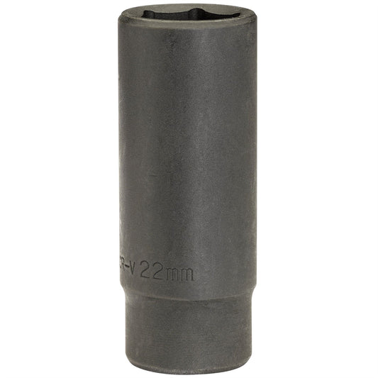 Draper 12745 Expert HI-TORQ® Deep Impact Socket 1/2" Sq. Dr. 22mm Draper