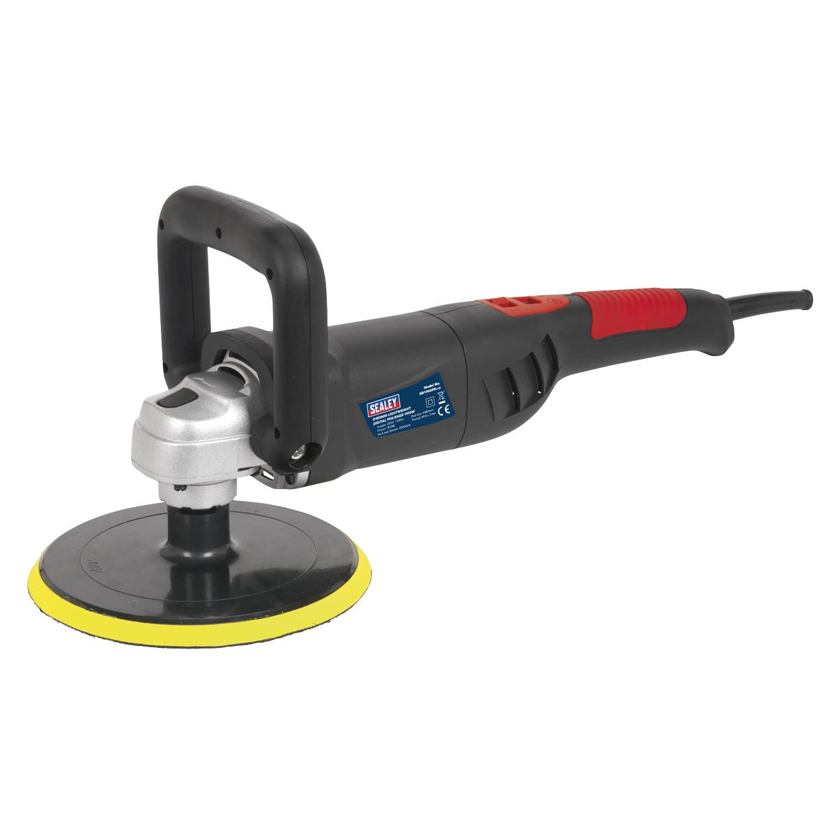 Sealey ER1700PD Polisher Digital Ø180mm 1100W/230V Lightweight Sealey