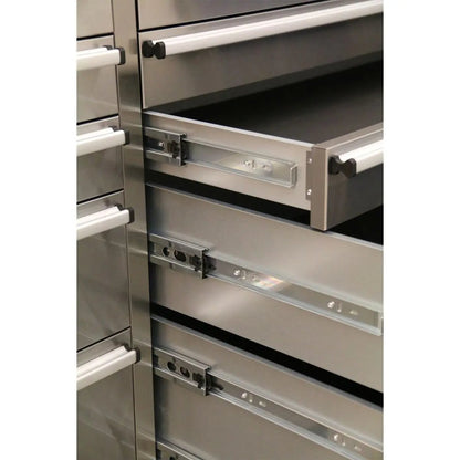 Sealey AP7210SS Mobile Tool Cabinet Stainless Steel 10 Drawer Sealey