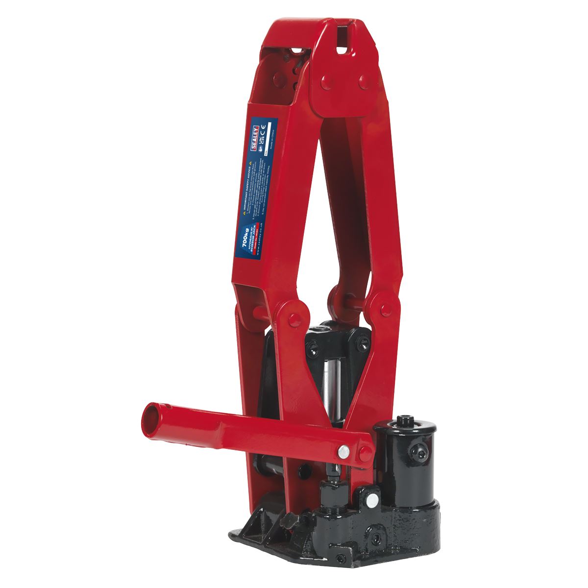 Sealey HSJ07 Hydraulic Scissor Jack 700kg Sealey