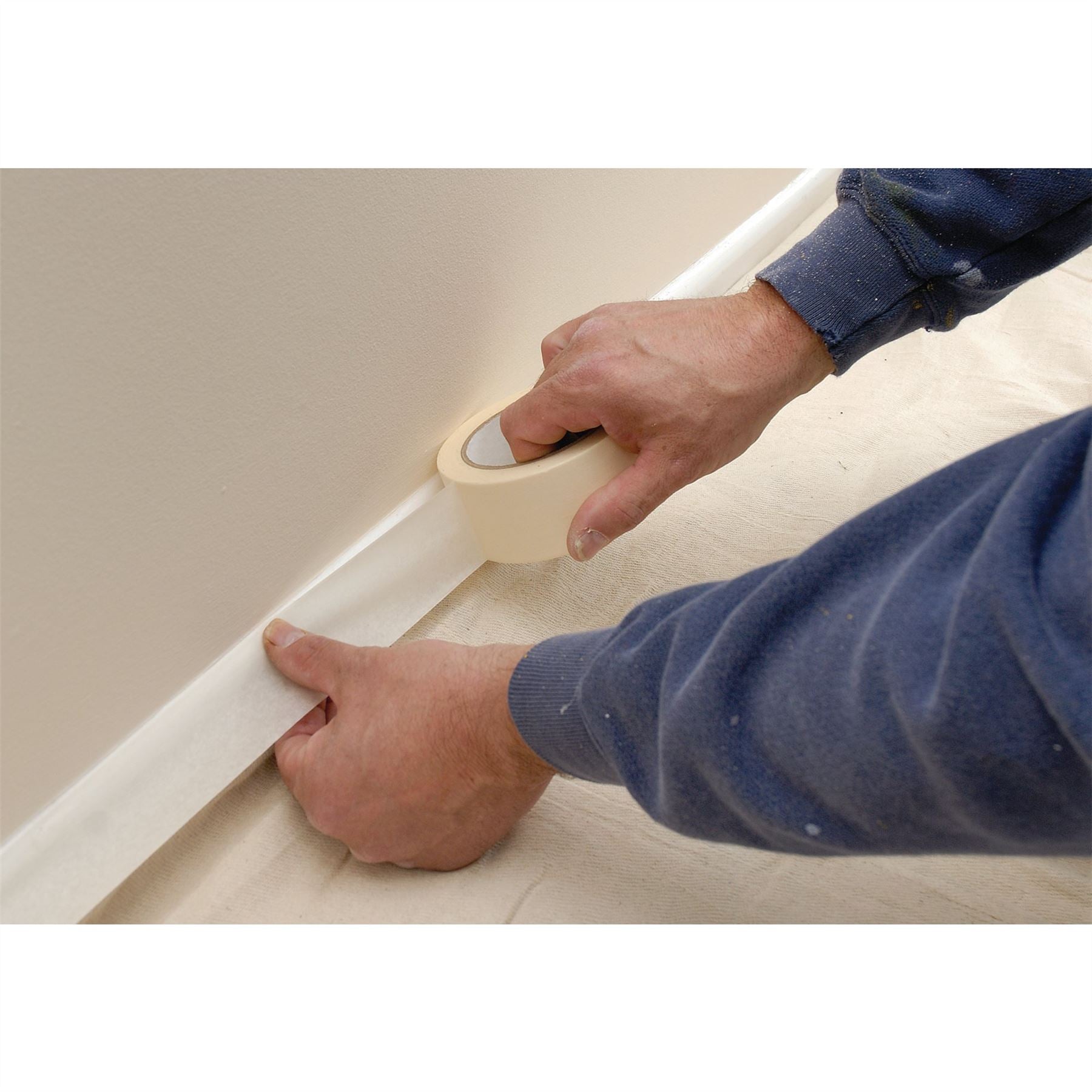 Draper 63479 Heavy Duty Masking Tape Roll 50m x 50mm Draper