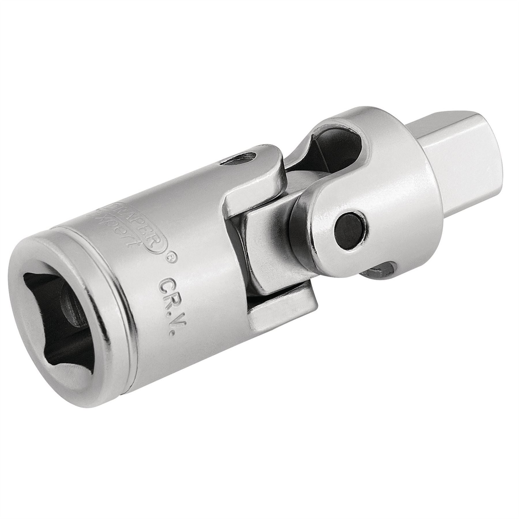 Draper 16796 Satin Chrome Universal Joint 1/2" Sq. Dr. Draper