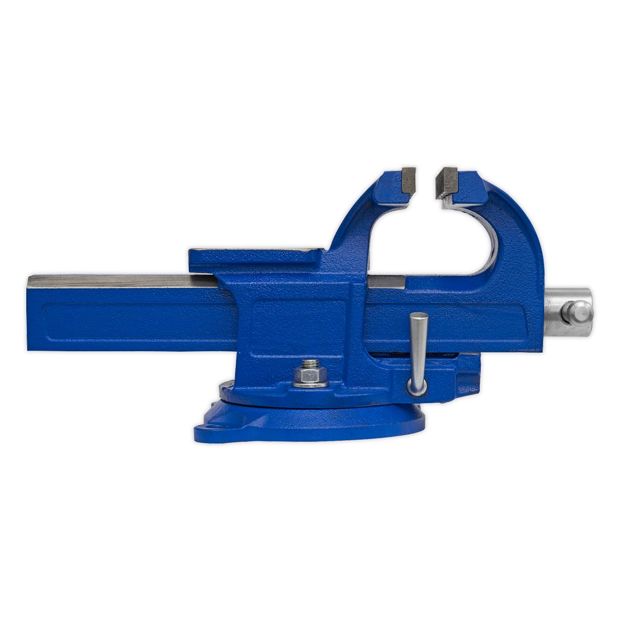 Sealey QAVE125 Vice 125mm Quick Action Swivel Base SG Iron Sealey