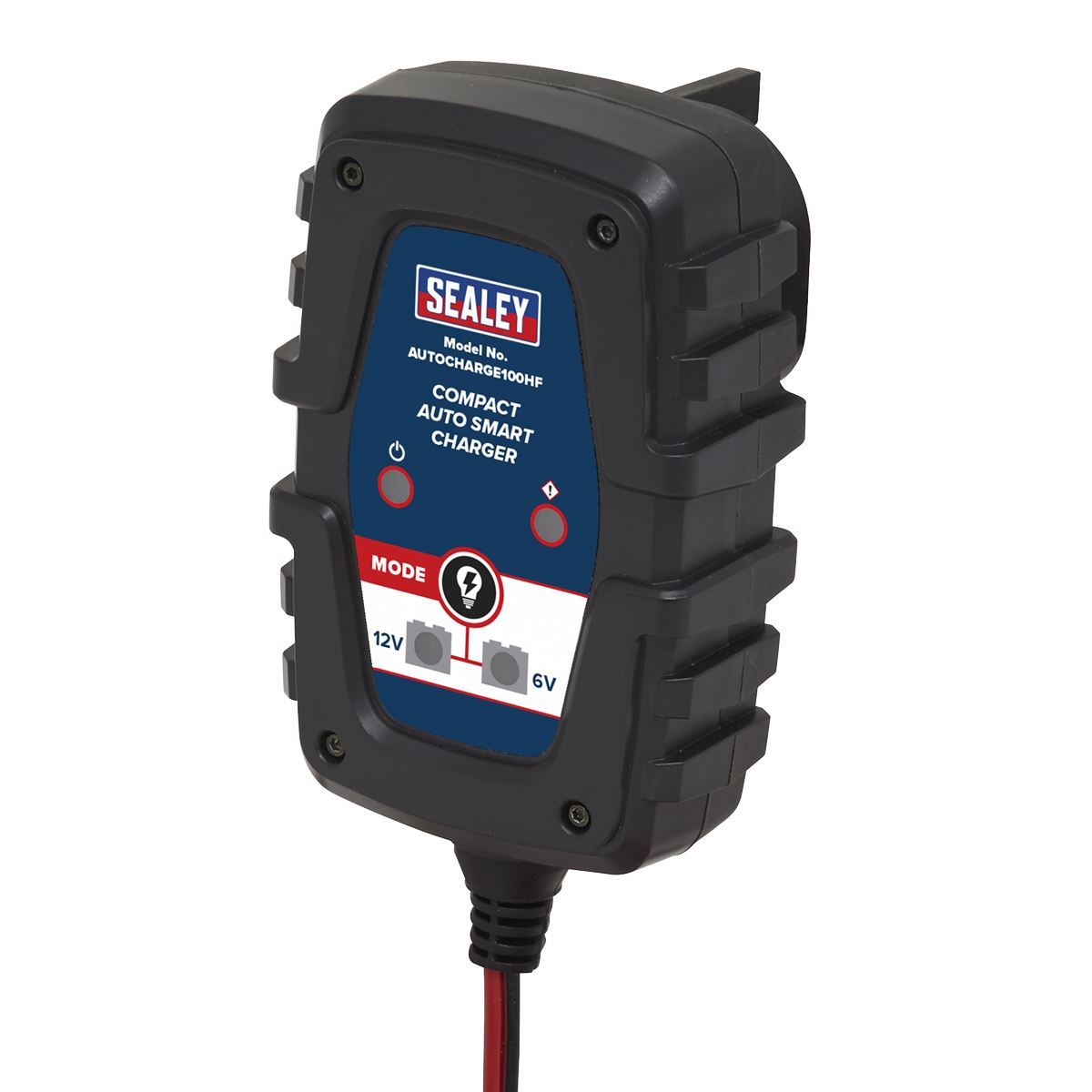Sealey AUTOCHARGE100HF Compact Smart Trickle Charger & Maintainer 1A 6/12V Sealey