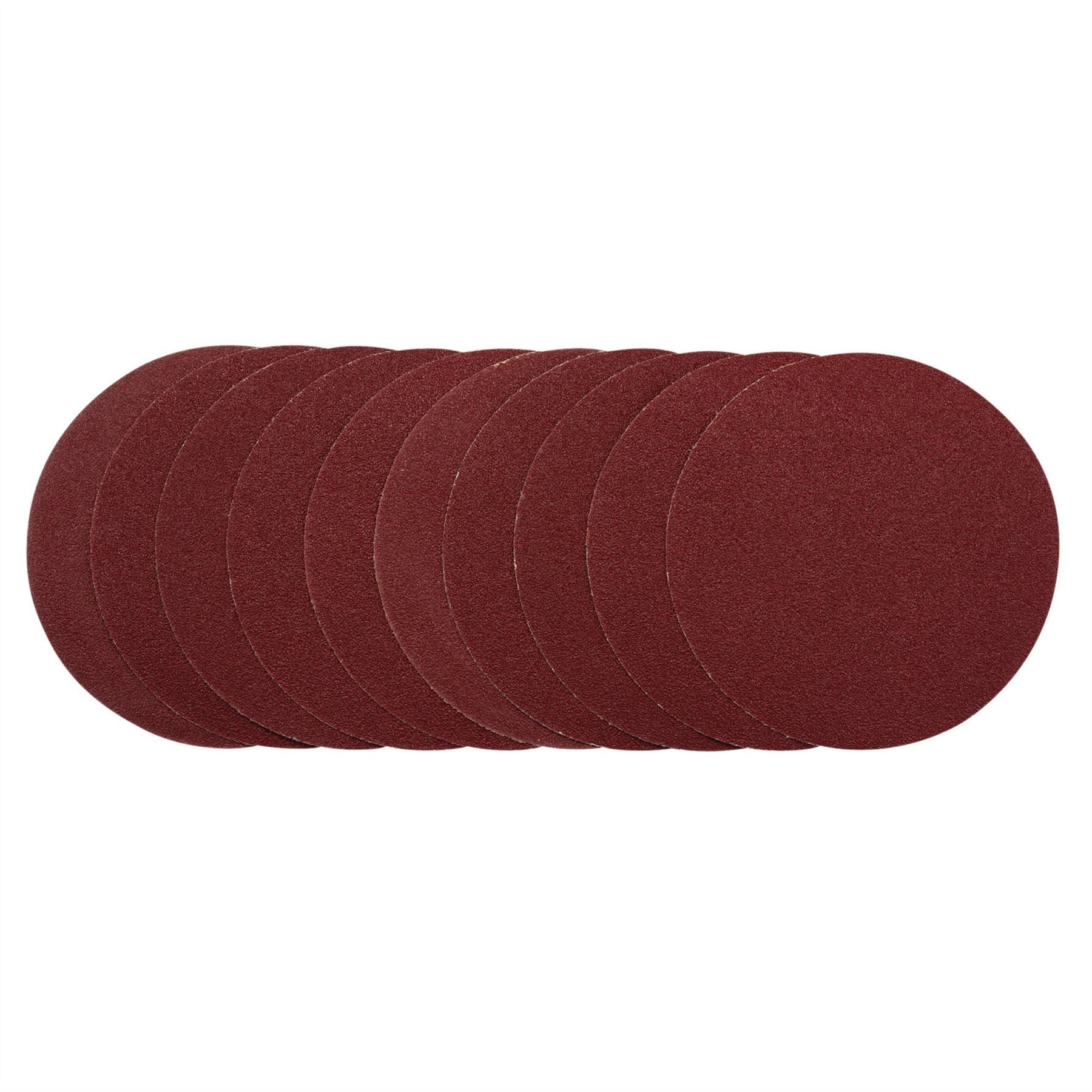 Draper 10229 Sanding Discs 200mm 40 Grit Pack of 10 Draper