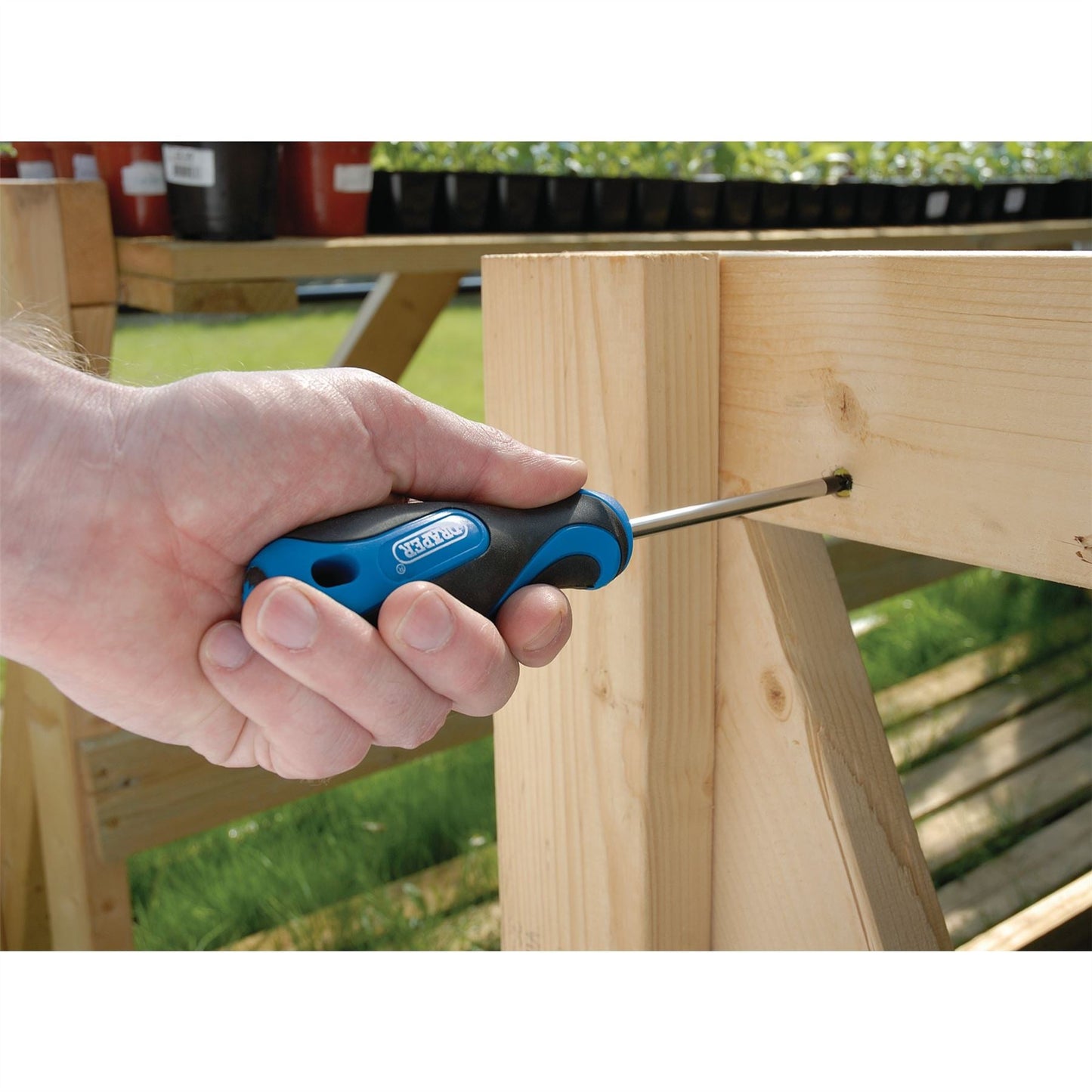 Draper 09548 Soft Grip Screwdriver Set 19 Piece Draper