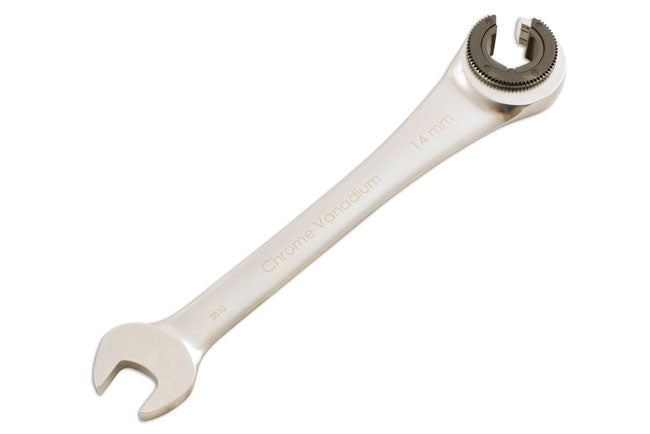 Laser Tools 4903 Ratchet Flare Nut Wrench 14mm Laser Tools