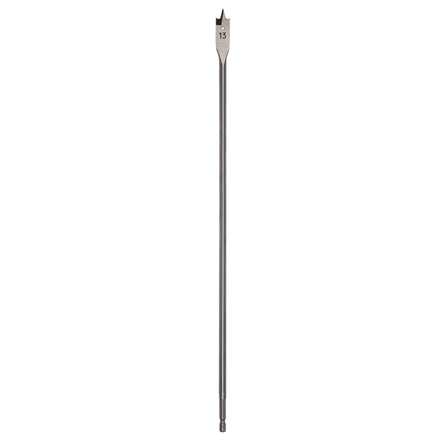 Draper 89996 Extra Long Flat Wood Bit 13 x 400mm Draper