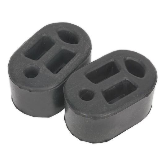 Sealey EX01 Exhaust Mounting Rubbers L70 x D45 x H37 (Pack of 2) Sealey