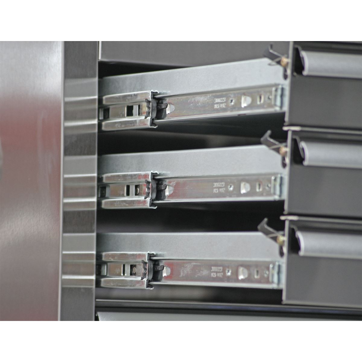 Sealey PTB66004SS Topchest 4 Drawer 675mm Stainless Steel Heavy-Duty Sealey