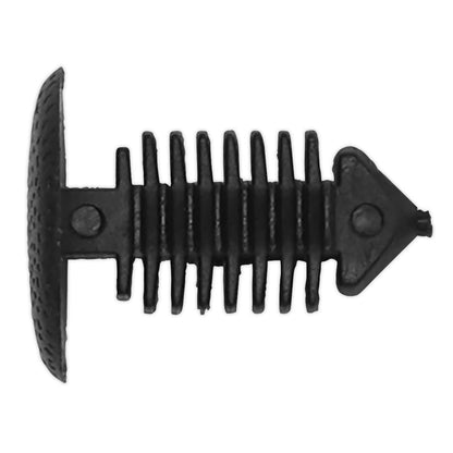 Sealey TCFT1418 Fir Tree Clip Carpet/Trim Black Ø14mm x 18mm GM - Pack of 20 Sealey