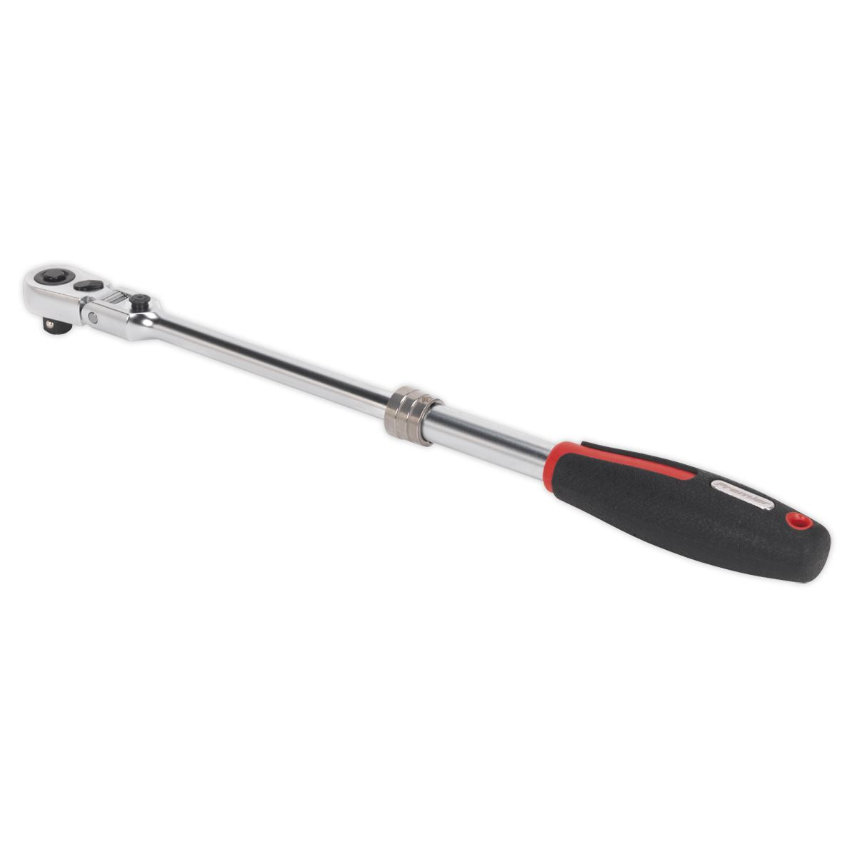 Sealey AK8983 Ratchet Wrench 3/8"Sq Drive Flexi-Head Extendable Premier Platinum Sealey