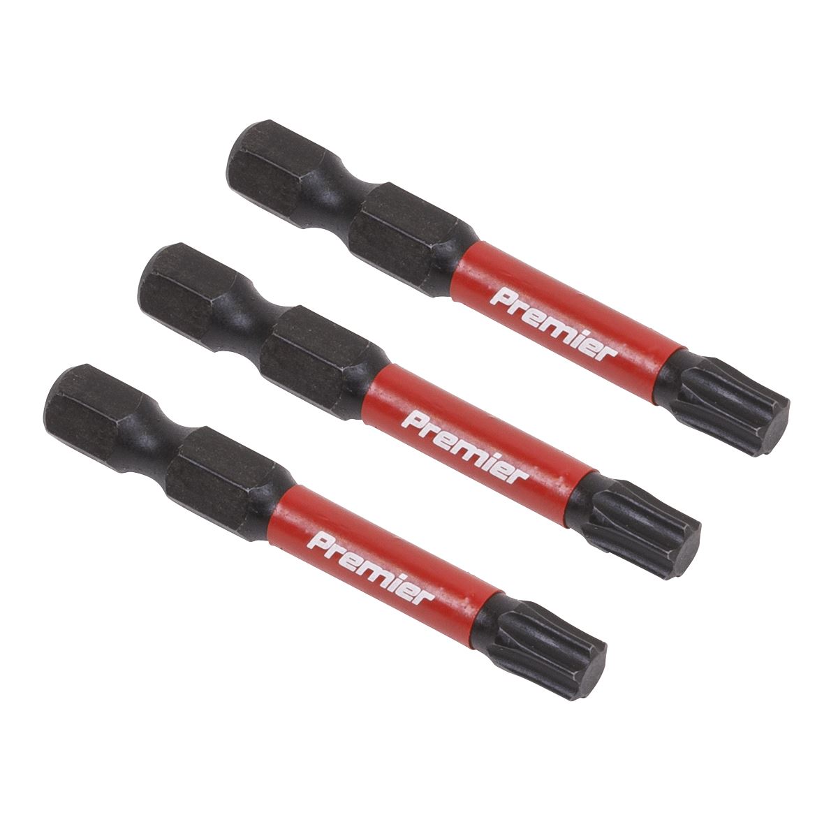 Sealey AK8245 TRX-Star* T30 Impact Power Tool Bits 50mm - 3pc Sealey