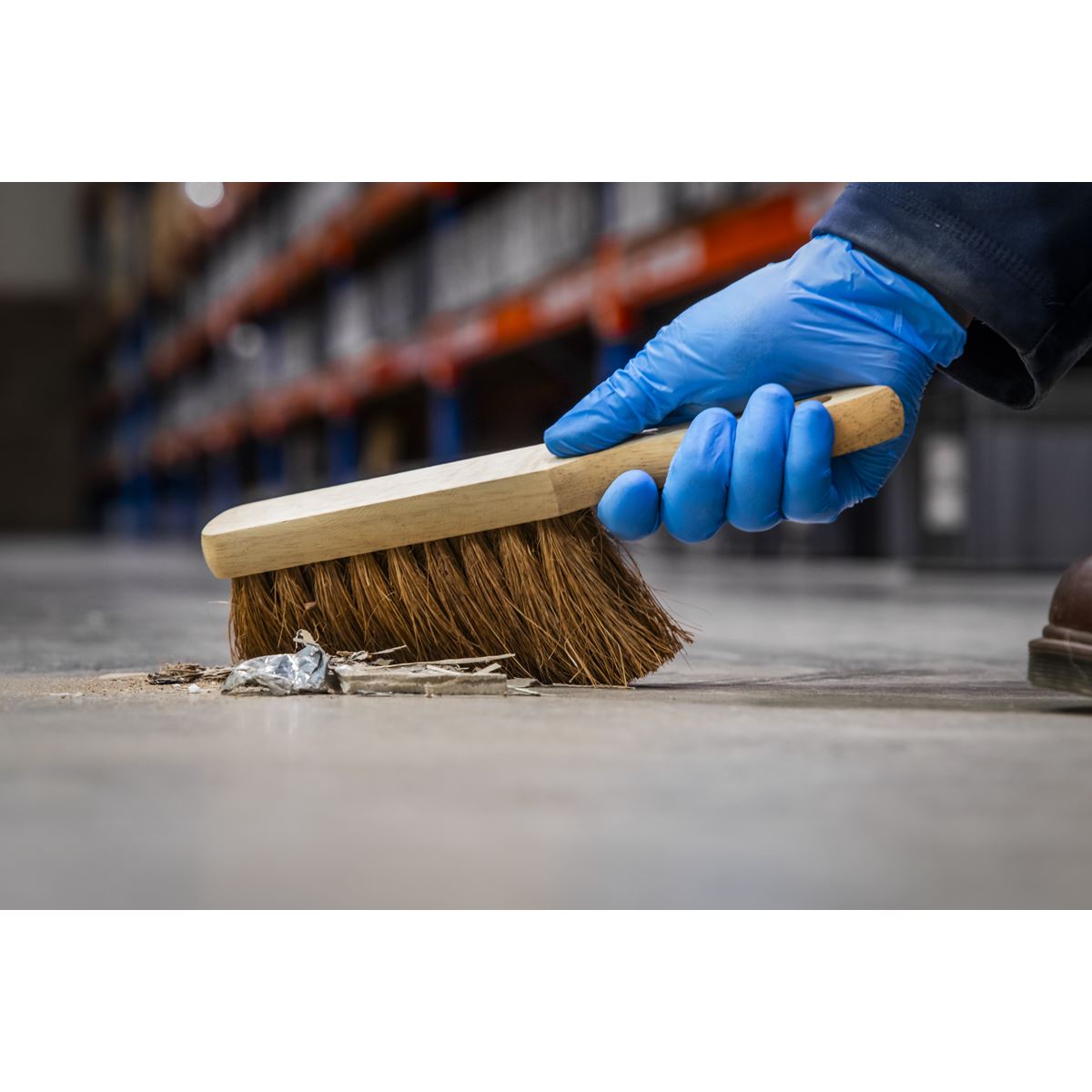 Sealey BM26 Dustpan & Brushes Metal Sealey