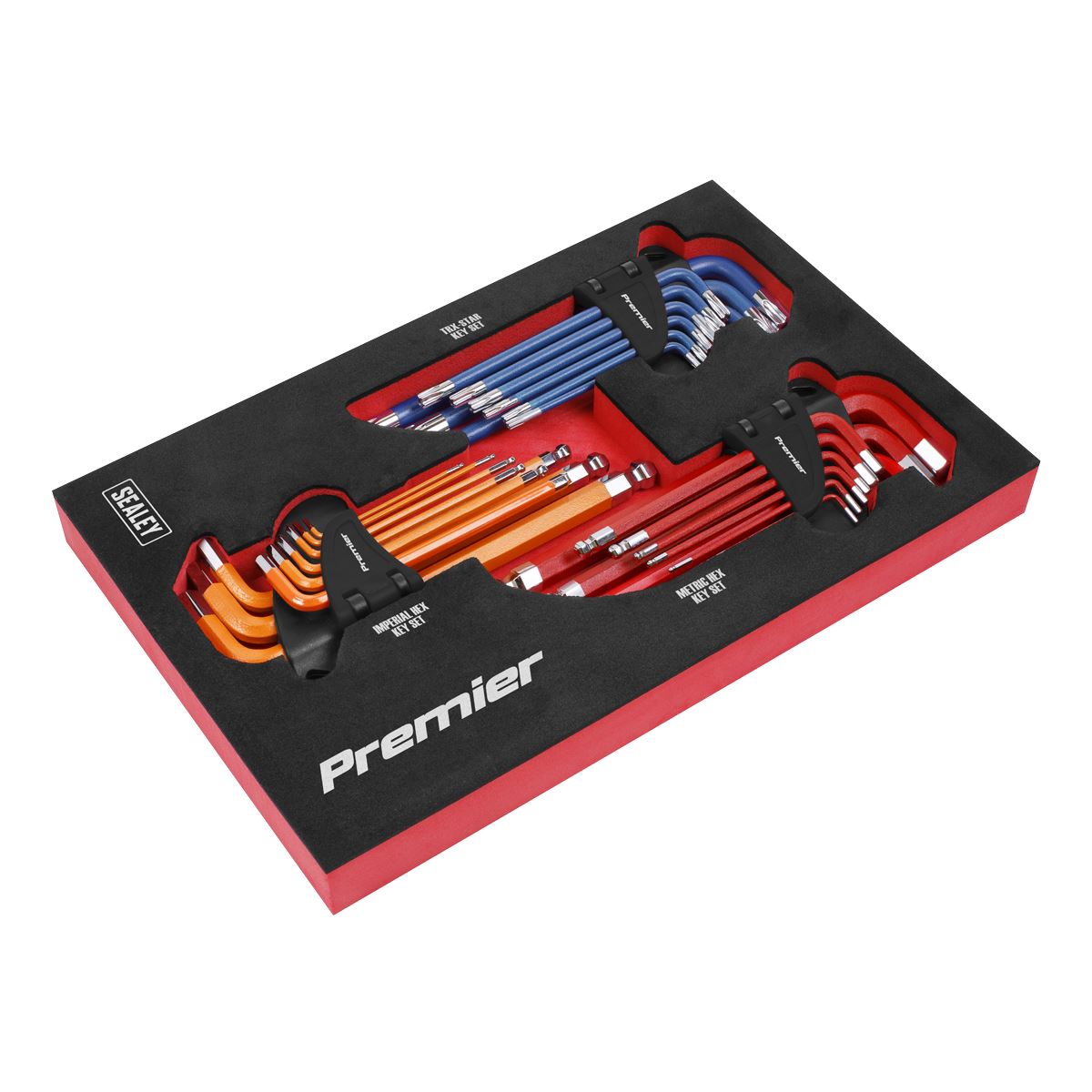Sealey AK7179 Master Hex Key Set 27pc Sealey