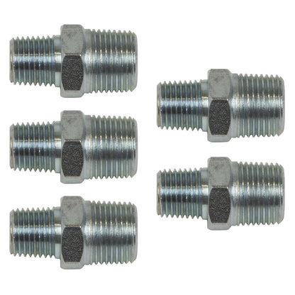 Sealey AC100 Reducing Union 3/8"BSPT to 1/4"BSPT - Pack of 5 Sealey